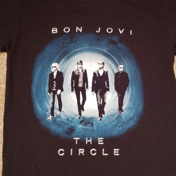 Bon Jovi The Circle Tour Tee sz S - Picture 2 of 4